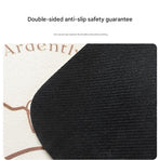 2-Piece Faucet Draining Mat Set Absorbent Sink Splash Guard Quick Dry Counter Mat 10x61cm(West Highland White Terrier)