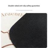 2-Piece Faucet Draining Mat Set Absorbent Sink Splash Guard Quick Dry Counter Mat 10x61cm(panda)