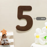 Felt Birthday Banner Set with Interchangeable Numbers 0-9 Pom Pom Garland Pennant Flags Happy Birthday Decoration - Extra Image