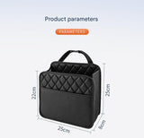 Car Seat Back Organizer Storage Bag Multi-Pocket Vehicle Seatback Holder Black