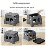 Grey Portable Folding Toilet Stool Outdoor Camping Car Emergency Portable Potty Chair - Top-Down View