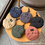 Grey Packable Bucket Hat Unisex Wide Brim Foldable Sun Protection Hiking Travel Cap