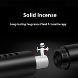 Red Mini Car Air Vent Perfume Freshener with 6 Scent Refills Aluminum Alloy Aromatherapy