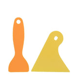2 Piece Car Vinyl Wrap Squeegee Set - Plastic Application Scrapers for Smooth Film Installation