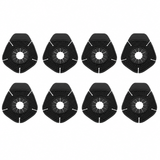 8PCS Car Wiper Arm Hole Protector Guards -Silicone Windshield Wiper Arm Hole Protector Dust Cover against Leaves, Debris, Ice and Snow – Auto Exterior Accessories Universal for Most Vehicles