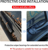 8PCS Car Wiper Arm Hole Protector Guards -Silicone Windshield Wiper Arm Hole Protector Dust Cover against Leaves, Debris, Ice and Snow – Auto Exterior Accessories Universal for Most Vehicles