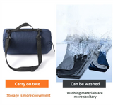 200 x 140cm Dark Green Large Double Layer Waterproof Thick Fleece Camping Blanket Picnic Mat, Portable Travel Ground Mat with Shoulder Carry Bag for Hiking Travel Indoor Outdoor Use
