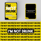 I'M NOT DRUNK Drinking 55-Card Game - Compact Party Fun Multiple Players Drinking Card Game Set for Friends, Couples & Game Nights