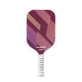 1 pcs Dreamy Purple Fiberglass Pickleball Paddle Lightweight PP Honeycomb Core Training Racket for Beginners and Recreational Play with Cushioned Grip
