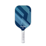1 pcs Dreamy Blue Fiberglass Pickleball Paddle Lightweight PP Honeycomb Core Training Racket for Beginners and Recreational Play with Cushioned Grip