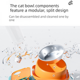 Yellow and Green Cat & Dog Feeding Station with Water Dispenser – Elevated Stainless Steel Pet Bowl Set with Slow Feeder, Anti-Spill Design and Automatic Water Supply
