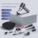 Black Handheld Cordless  Vacuum Cleaner Air Duster 4-in-1 Mini Vacuum Blower Rechargeable Portable Auto Home Cleaning Tool