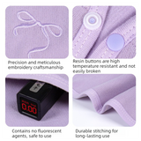 2 pcs Relaxing Winter Set - Purple Nursing Cape and Black Mini Humidifier Soothing – Soft Postpartum Shawl & 650ml USB Air Humidifier for Home Comfort，Relax Self Care Present for Women
