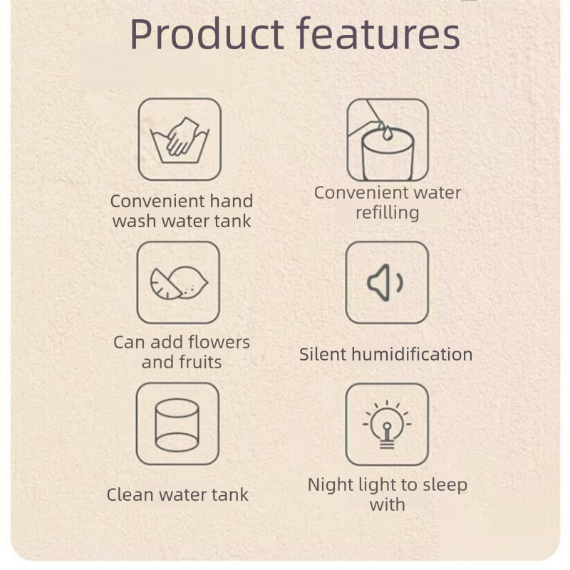 2 pcs Relaxing Winter Set - Purple Nursing Cape and Black Mini Humidifier Soothing – Soft Postpartum Shawl & 650ml USB Air Humidifier for Home Comfort，Relax Self Care Present for Women