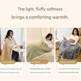 Blue 90×140cm Textured bar knit pattern Sherpa Fleece and Taffeta Throw Blanket – Soft Loungewear Shawl, Warm Office & Sofa Wrap for Winter Comfort