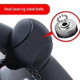 Car Steering Wheel Spinner Ball — Crafted from silicone, nylon, and metal, it features 360-degree rotation and a non-slip grip. Easy to install, it helps you steer effortlessly and navigate turns smoothly