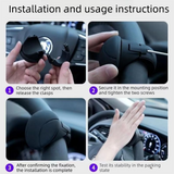 Car Steering Wheel Spinner Ball — Crafted from silicone, nylon, and metal, it features 360-degree rotation and a non-slip grip. Easy to install, it helps you steer effortlessly and navigate turns smoothly