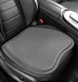 Gray Universal Honeycomb Gel Seat Cushion - Breathable Cooling Pad for Car & Office - Ergonomic Pressure Relief & Non-Slip Design for Long Sitting