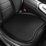 Black Universal Honeycomb Gel Seat Cushion - Breathable Cooling Pad for Car & Office - Ergonomic Pressure Relief & Non-Slip Design for Long Sitting