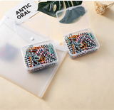 A4 Snap-Closure File Pouch & Zebra-Print Paperclip Set — 200-Micron Extra-Thick Transparent Plastic File Organizer, Flexible PP Material, 28mm Multi-Color Office Paperclips,An Ideal Organizational Solution for Home, School, and Office Environments.