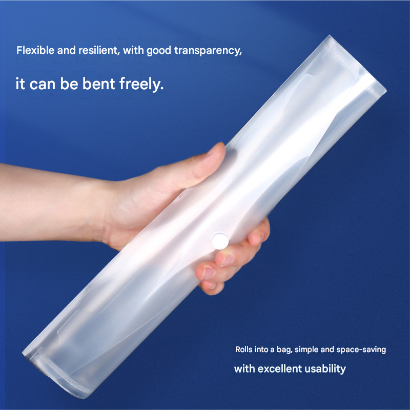 A4 Snap-Closure File Pouch & Zebra-Print Paperclip Set — 200-Micron Extra-Thick Transparent Plastic File Organizer, Flexible PP Material, 28mm Multi-Color Office Paperclips,An Ideal Organizational Solution for Home, School, and Office Environments.
