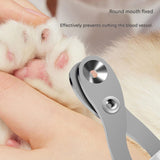 Ginger Cat Complete Cat Care Set - One-Touch Deshedding Brush, Stainless Steel Nail Clipper & Fur Collection Locket - Extra Image