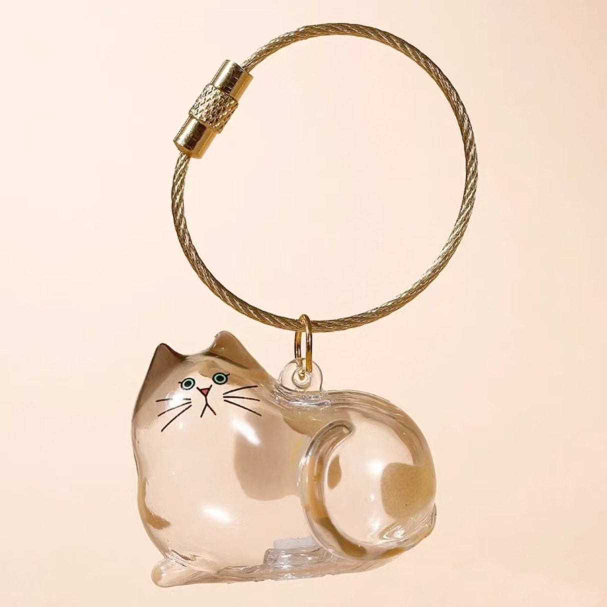 Calico cat Complete Cat Care Set - One-Touch Deshedding Brush, Stainless Steel Nail Clipper & Fur Collection Locket