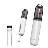 Black Mini Wireless Handheld Vacuum Cleaner——Wireless Mini Dust Cleaner with Strong Suction, USB Type C Charging and Multi Purpose Cleaning Attachments