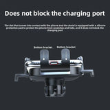 Vacuum Suction Car Phone Mount Adjustable Dashboard Windscreen Holder Universal Smartphone Bracket for Navigation Driving - 45-Degree Angle