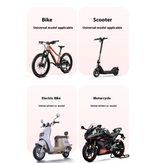 Cute Pink Cat-Themed Bicycle Phone Holder — Motorcycle & Bicycle Handlebar Mount, Anti-Shake 360° Rotatable Navigation Bracket, Universal Scooter Stand - Low Angle