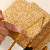 Black Eco-Friendly Cork A5 Notebook Gift Set with Matching Pen Business Journal Office Meeting Writing Gift