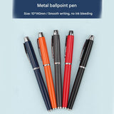 Black Executive A5 Notebook Gift Set with Metal Pen, Business Card Holder and Keychain for Corporate Gifts, Client Appreciation and Office Professionals - Side View