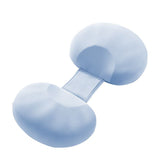 Blue Memory Foam Pregnancy Support Pillow for Side Sleeping, Adjustable Maternity Belly and Back Support Cushion, Pregnancy Wedge Pillow for Hip, Waist and Back Relief