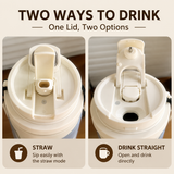 Automatic Stirring Coffee Mug 400ml USB Rechargeable Magnetic Mixing Tumbler with Smart Temperature Display Splash Resistant Lid Portable Coffee Cup for Home Office Travel Gym