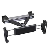 360° Rotating Car Back Seat Tablet & Phone Holder – Adjustable Headrest Mount for 4.7–12.9 Inch Devices, Universal Car Rear Entertainment Stand - Rear View