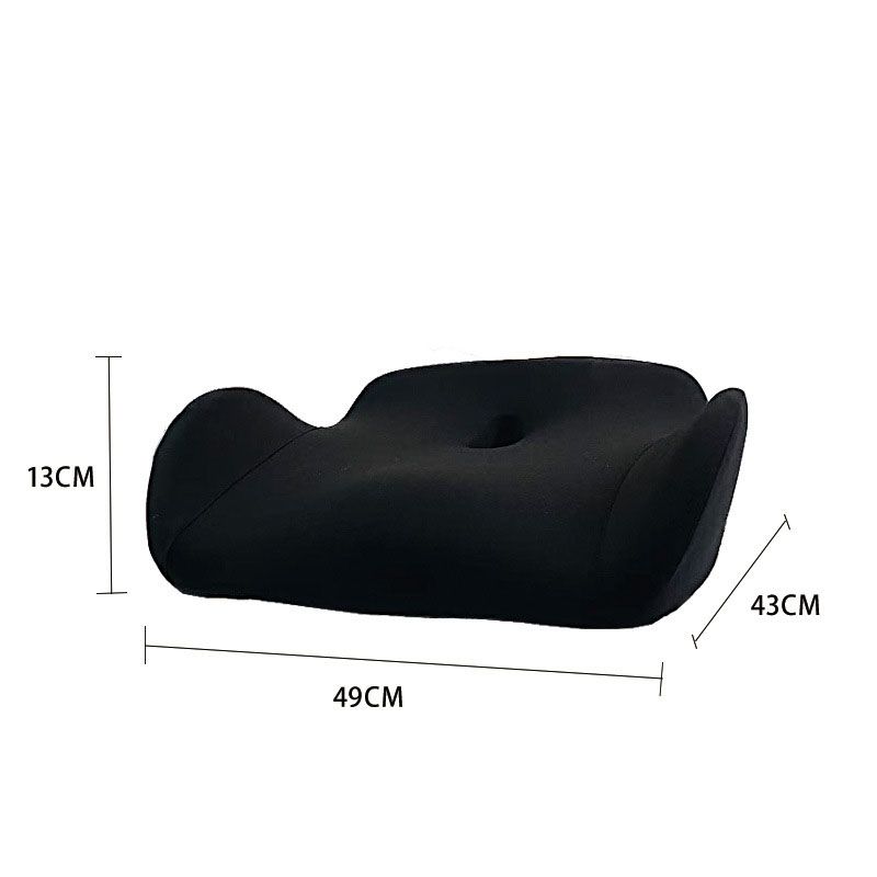 Memory Foam Seat Cushion & Lumbar Support Pillow Set – Ergonomic Office Chair & Car Seat Pad for Lower Back Pain Relief, Hip & Back Comfort