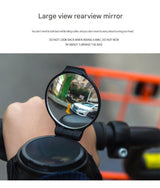 Bicycle Wrist Rearview Mirror 360 Rotatable - Adjustable Wrist Mounted Convex Cycling Mirror, 360 degree Rotation, Arm Strap Handlebar Mount, Cycling Safety for Urban Commuting and Travel Use