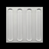 Clear Silicone Door Handle Bumper Strips 4 Pack Long Strip Self Adhesive Anti Collision Pads for Doors Cabinets Refrigerators 60 x 10 x 3 mm