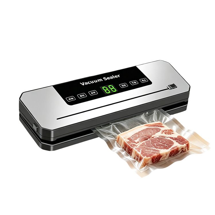 Automatic Vacuum Sealer Machine - Dry and Moist Food Sealing System 300mm Seal Width for Kitchen Food Storage