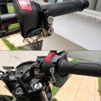 2 Pack Motorcycle Throttle Lock - Universal Cruise Control Clamp, Stainless Steel Throttle Assist, Bottom KIT
