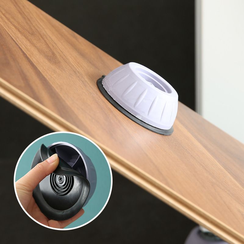8 Pack Shock Absorbing Support Pads for Washing Machine & Furniture - Universal Nonslip Suction Cup Silent Risers, Tool Free Installation