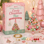 DIY Christmas Tree Beaded Ornament Kit - Candy Christmas Tree Handmade Bead Craft Hanging Decoration for Gift Making and Holiday Decor