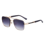 Men Metal Sunglasses - Everyday Use, Practical Product Listing - Rear View