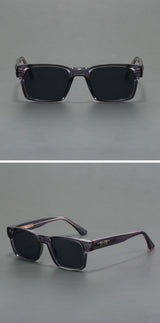 Dark Grey Trendy Oversized Lightweight Blue Light Blocking Sunglasses for Men - Anti-Fog, Photochromic, and UV Protection - Front View