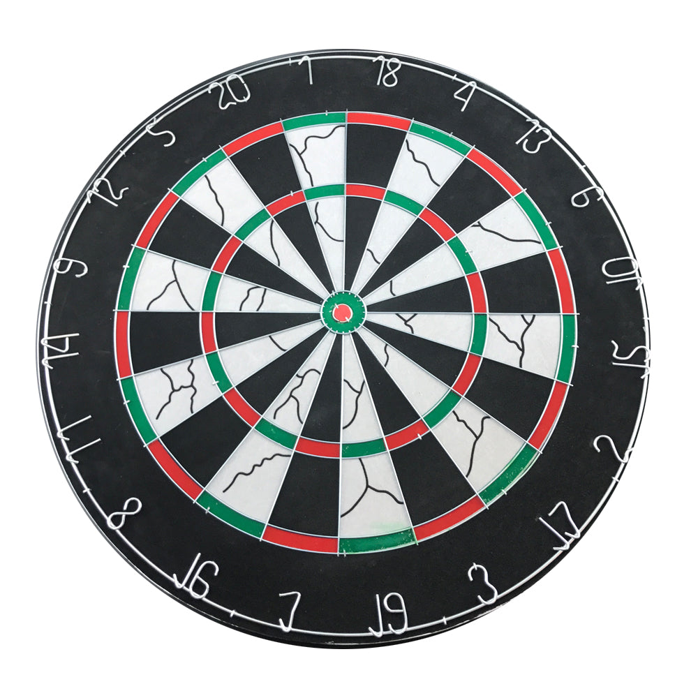 Durable Part  Printing 18 Two Side Dart Board+6 Darts Steel Wire Inlay
