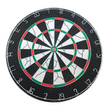 Durable Part  Printing 18 Two Side Dart Board+6 Darts Steel Wire Inlay