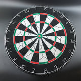 Durable Part  Printing 18 Two Side Dart Board+6 Darts Steel Wire Inlay - Front View