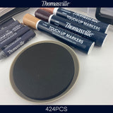 Thomasville Floor Surface Protection Kit 424 Pieces Felts Bumpers Sliders Grips - 45-Degree Angle