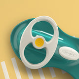 Yellow-Glide Walker Swing Car Twist Car Rind On Toy  Italian Designer For Children Outdoor - Top-Down View
