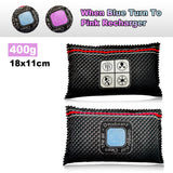 Dryer Keep Windscreen Microwave Recharge Dryer Car Dehumidifier Moisture Absorber Bag - Front View